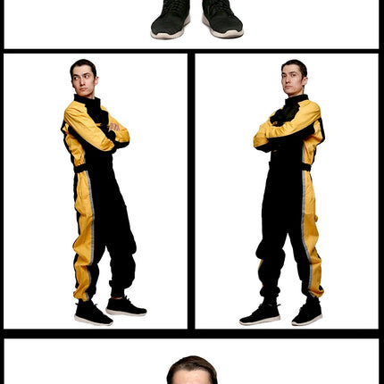 Work Wear Overalls for men Fashion Tooling Loose Cargo Overalls Long Sleeve Repairman Auto Repair Jumpsuits