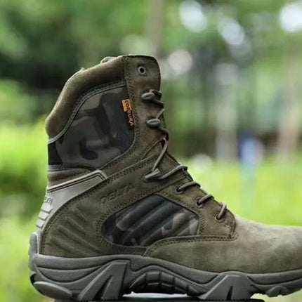 Men Desert Tactical Boots Mens Work Safty Shoes Special Force Waterproof Boot Lace Up Combat Ankle Boots Big Size-KarWorkwear