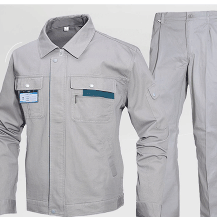 Welding Suit Reflective Multi Pockets Work Clothing Men Women Anti-Scalding Electric Factory Repairman Workshop Durable Uniforms