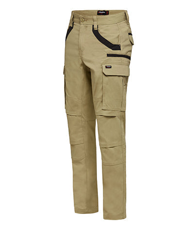 KingGee Mens Tradies Stretch Cargo Pants Durable Cotton Tough Safety Work K69860-KarWorkwear