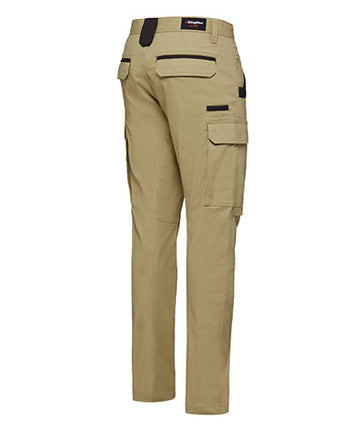 KingGee Mens Tradies Stretch Cargo Pants Durable Cotton Tough Safety Work K69860-KarWorkwear