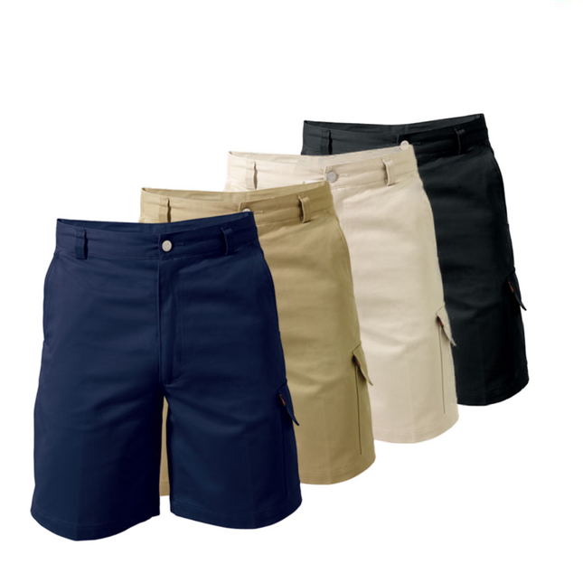 KingGee Mens New G'S Workers Short Work Shorts Cargo Pockets Repels Water K17100-KarWorkwear