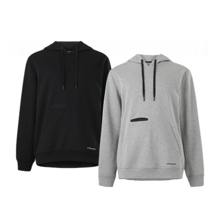 KINGGEE Originals Hoodie Fleece Winter Warm  Comfy Ribbed Hems Draw Cord K05008-KarWorkwear