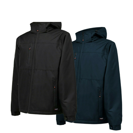 KingGee Winter Insulated Jacket Weather Rain Waterproof Hood Fleece K05025-KarWorkwear