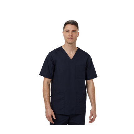 NNT  Uniform Unisex Chang Scrub Top Relaxed Fit V Neck Nurse Workwear CATRFS-KarWorkwear