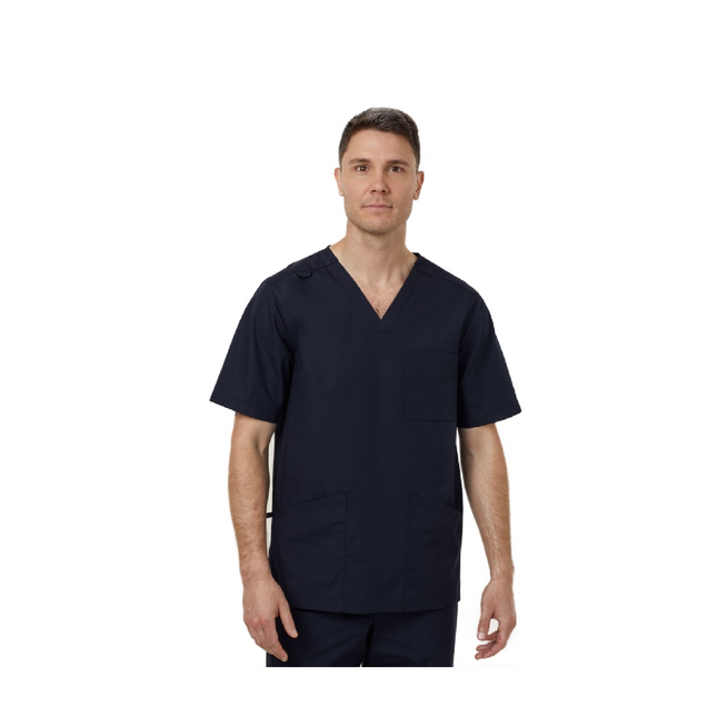 NNT  Uniform Unisex Chang Scrub Top Relaxed Fit V Neck Nurse Workwear CATRFS-KarWorkwear