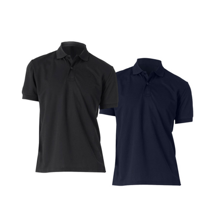 NNT Men Cool Plus Classic Fit Polo Shirt Short Sleeve Two Button Business CATD0A-KarWorkwear