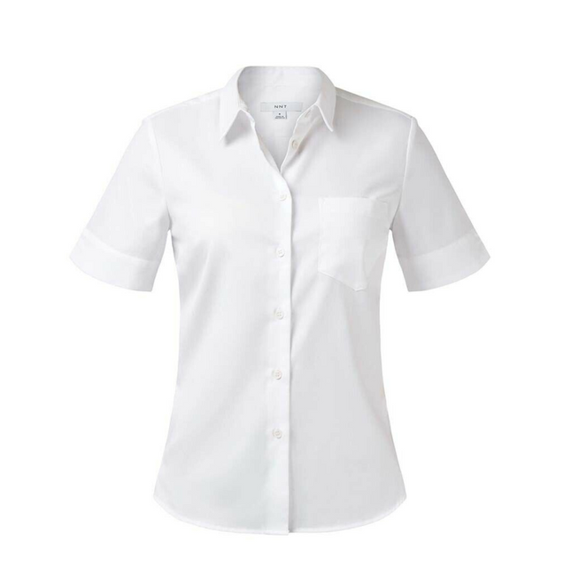 NNT Womens Formal Short Sleeve Textured Twill Shirt Business Comfort CATUFJ-KarWorkwear