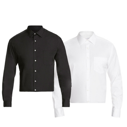 NNT Mens Long Sleeve Honeycomb Cutaway Collar Classic Shirt Business CATJ2S-KarWorkwear
