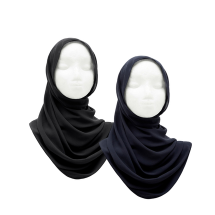 NNT Womens Georgie Eco Soft Eco-friendly Wrinkle-Resistant Durable Hijab CAT0LN-KarWorkwear