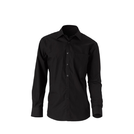NNT Mens Polycotton Long Sleeve Cutaway Collar Classic Fit Shirt Business CATD1H-KarWorkwear