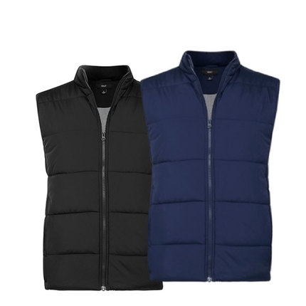 NNT Mens Puffer Jacket Zip Neck Winter Warm Comfy Sleeveless Vest CATF2A-KarWorkwear
