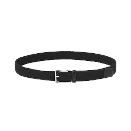 NNT Mens Stretch Belt Metal Buckle Fastening Leather Webbing Belt CATAS4-KarWorkwear