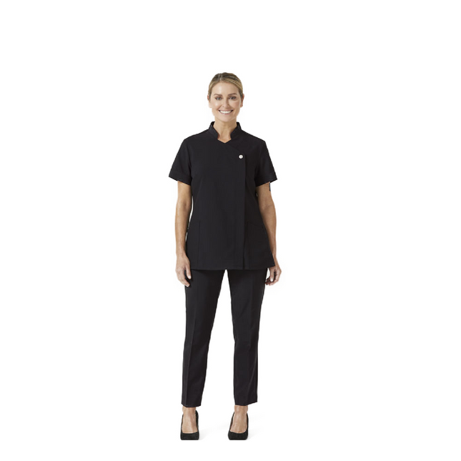 NNT Womens Nurse Helix Dry Poly Asymmetric Front Tunic Work Comfy Top CATUFL-KarWorkwear