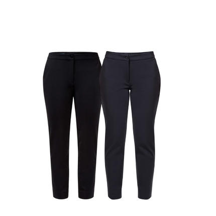 NNT Womens Ponte Knit Slim Formal Pant Slim Leg Fit Tough Business Pants CAT3KM-KarWorkwear