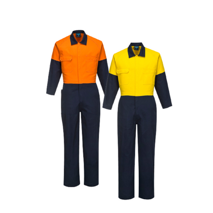 Portwest Regular Weight Combination Coveralls Reflective Taped Work Safety MW931-KarWorkwear