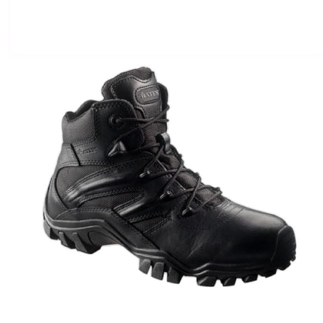 Bates Womens Delta 6 Side Zip Boots Soft Toe Durable Leather Work Safety E72013-KarWorkwear