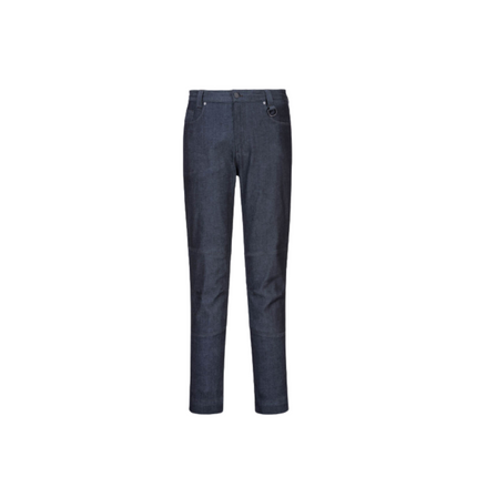 Portwest Denim Slim fit Stretch Work Pants Comfort 6 Pocket Tapered Pant MP702-KarWorkwear