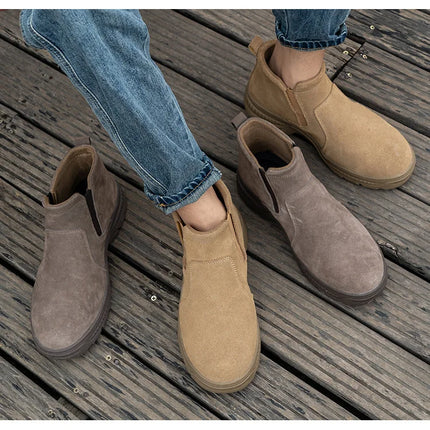 2023 Quality Leather Boots Men Safety Shoes Waterproof Work Boots Safety Steel Toe Shoes Men Puncture-Proof Indestructible Shoes-KarWorkwear