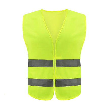 Car Reflective Strip Vest Reflective Strip Vest Car Emergency Reflective Vest Fluorescent Green Orange Safety Suit Strip Vest