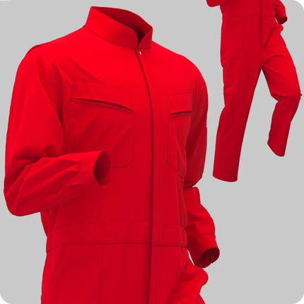Autumn Worker One-piece Jumpsuit Overall Long Sleeve Factory Workshop Mechanical Auto Repairmen Painter Working Uniform Coverall
