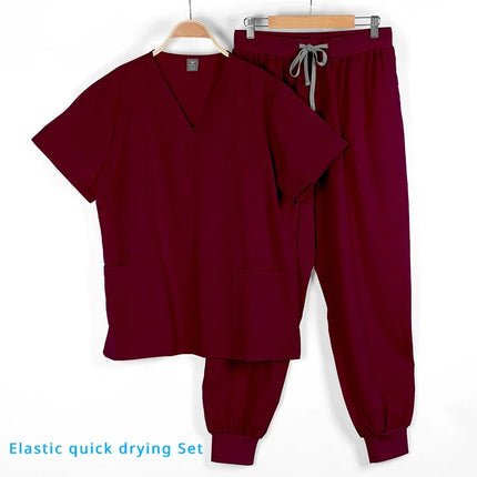 Wholesale Operating Room Medical Uniform Scrubs Hospital Working Scrub Set Supplies Dental Nurse Suit Jogger Workwear-KarWorkwear