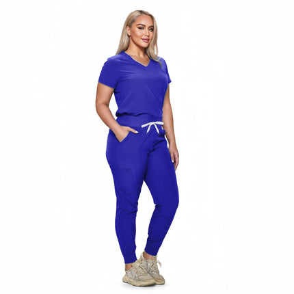 Hospital Nurse Uniforms Comfortable Medical  Jogger Stylish Scrub Suits New Design Hospital Women Nurse Tops and Pants Scrub Set