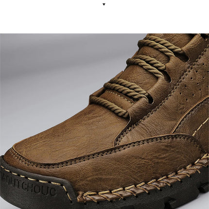 Loafers Ankle Boots Male Sneakers Sports and Leisure Casual Sneaker Leather Shoes Men's Casual Shoes Work Boots for Men Fashion-KarWorkwear
