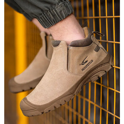 Scald-proof Electric Welding Shoes Plastic Toe Work Shoes Insulated Electrician Shoes Indestructible Industrial Male Wear Boots-KarWorkwear