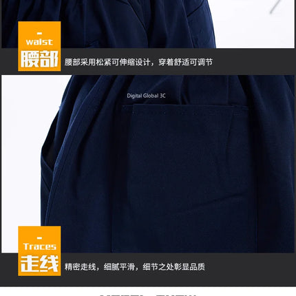 2023 Work Overall Uniform Men Women Working Coveralls Welding Suit Car Repair Workshop Mechanic Plus Size Clothes-KarWorkwear