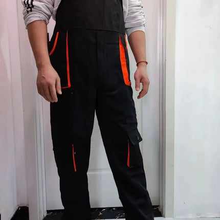 Work Overall Uniform Men Women Work Coverall Car Repairman Jumpsuit Workshop Mechanic Work Clothes Fly pockets Warehouse Rompers