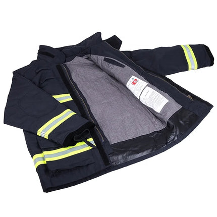 Professional firefighter uniform fire resistant suits fireproof racing suit Fireman Garments-KarWorkwear