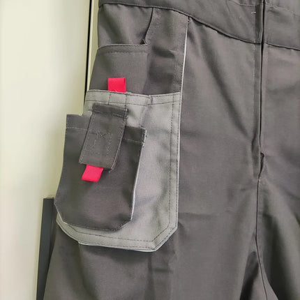 Work Clothing For Men Cargo Overalls Fly Pockets Work Jumpsuit Coveralls Workshop Uniform Hip Hop Costume Overall Hombre Trabajo