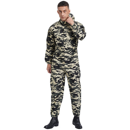 Mens Work Overalls Uniform Mechanics Workwear Lightweight Jumpsuits Long Sleeve Welding Suit Car Repair Workshop Coverall