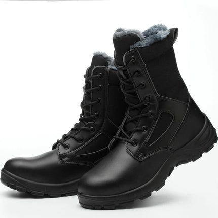 Men Work & Safety Boots Outdoor Boots Puncture-Proof work Shoes Anti-smash Desert Combat Boots Protective Shoes Steel Toe Boots-KarWorkwear