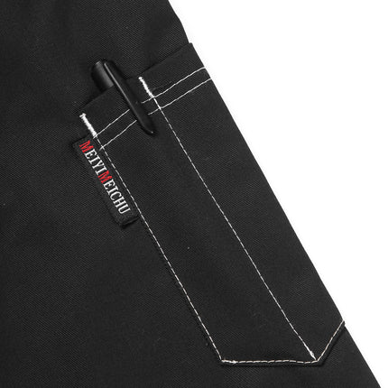Men Women Kitchen Work Uniform Adult Unisex Chef Jacket Coat Cook Hotel Restaurant Canteen Cake Shop Cafe Shirt Staff Costume-KarWorkwear