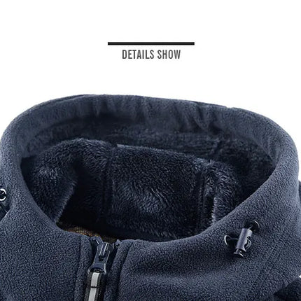 Outdoors Winter Polar Fleece Jacket Men Thermal Fleece Tactical Sports Coat Militar Softshell Hiking Outdoor Army Jackets