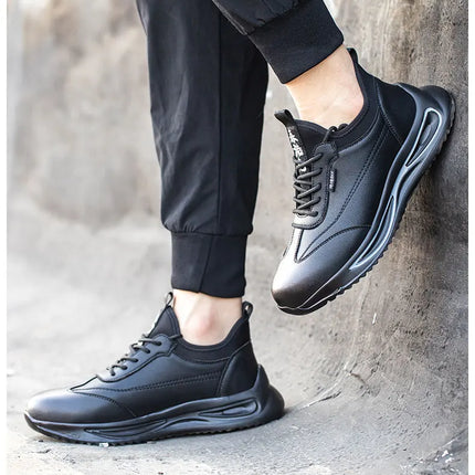Safety Shoes Men for Work SteelToe Free Shipping Industrial Boots Man Protection for the Feet Smash-Proof Waterproof-KarWorkwear