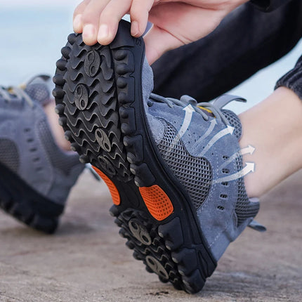 Welding Safety Boots For Men Anti-smashing Construction Work Shoes Puncture Proof Indestructible Composite Toe Safety Work Boots-KarWorkwear