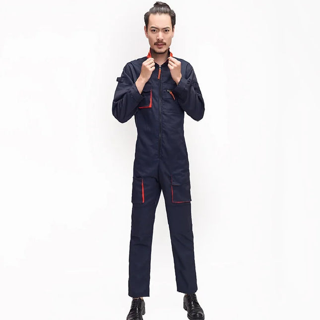 Work Overall Uniform Men Women Working Coveralls Welding Suit Car Repair Workshop Mechanic Plus Size Clothes-KarWorkwear
