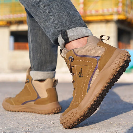 Autumn Winter New Work Safety Boots For Men Designer Work Sneakers Anti-puncture Security Shoes Work Boots Indestructible Shoes-KarWorkwear