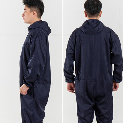 Work Jumpsuit Waterproof Breathable Sweat-absorbing Elastic Cuff Multiple-Pockets Anti-static Men Coveralls Work Uniform For Men-KarWorkwear