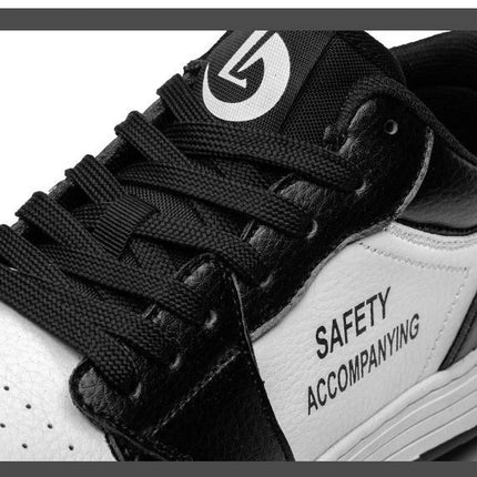 Unisex High-quality Work Shoes Men Non-slip Safety Shoes Anti-smash Anti-puncture Indestructible Shoes Women's Work Sneakers 46-KarWorkwear