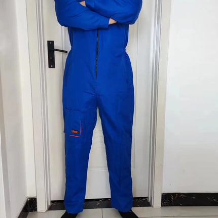 Work Clothing For Men Cargo Overalls Fly Pockets Work Jumpsuit Coveralls Workshop Uniform Hip Hop Costume Overall Hombre Trabajo