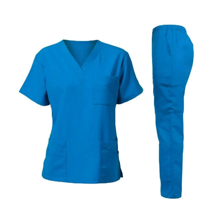 Beauty Salon Uniform Medical Clothes Scrub Suit Uniformes Tshirts Short Sleeve Dhypocrate Medical Work Clothes Nurse Blouses-KarWorkwear
