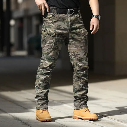 2024 new Fishing Outdoor Archon Tactical Pants Stretch Fabric City Secret Service Pants Fans Multi Pocket Workwear Pants