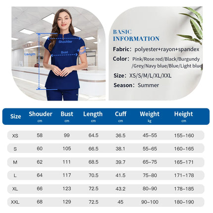 Pet Grooming Institution Scrubs Tops High Quality Spa Uniforms Unisex Stand Collar Work Clothes Medical Accessories Surgery Tops-KarWorkwear