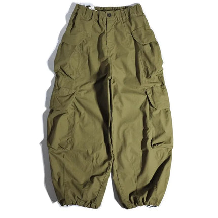 Heavyweight Wide Leg Workwear Trousers y Hong Kong Sle Multi-ket Loose Straight Casual ape Men's Pants