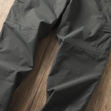 Outdoor Workwear Pants Men's Loose Fce Lined Thi Soft ell Hiking Pants Windproof Waterproof Polyester Fiber Straight Leg