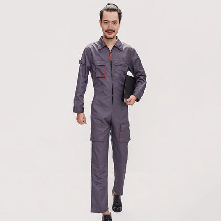 Work Overall Uniform Men Women Working Coveralls Welding Suit Car Repair Workshop Mechanic Plus Size Clothes-KarWorkwear